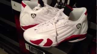 candy cane jordan 14s