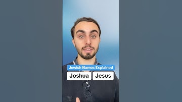 The Hebrew meaning of the name Joshua  and Jesus! #hebrew #learnhebrew