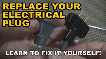 How to Replace or repair an electrical plug end (fixed my vacuum)