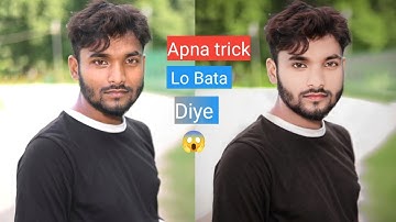 Background Colour Change And Face Smooth Photo Editing|| Lightroom Sketchbook Editing