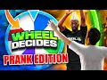 WHEEL OF PRANKS in NBA 2K22... (Bad Idea) I SPOKE SPANISH &amp; QUIT OUT OF THE GAME!? NBA2K22 Challenge