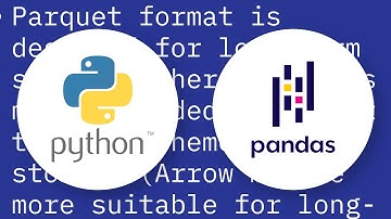 What are the differences between feather and parquet?