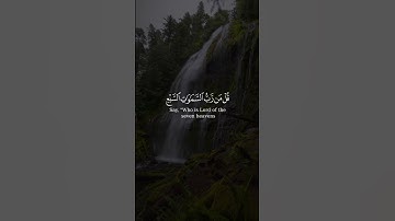 قل لمن الأرض و من فيها من سورة المؤمنون بصوت الشيخ عبدالله القرافي
