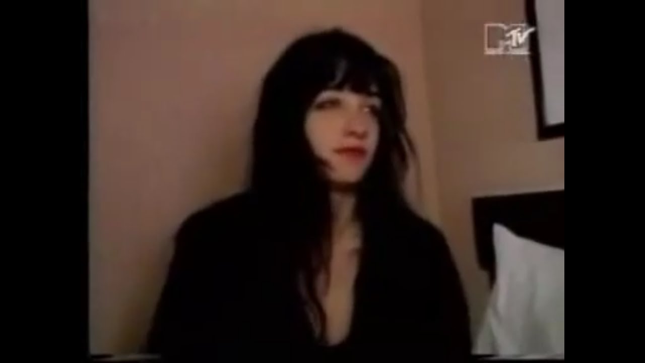 Hole 1993 Recording MTV Footage