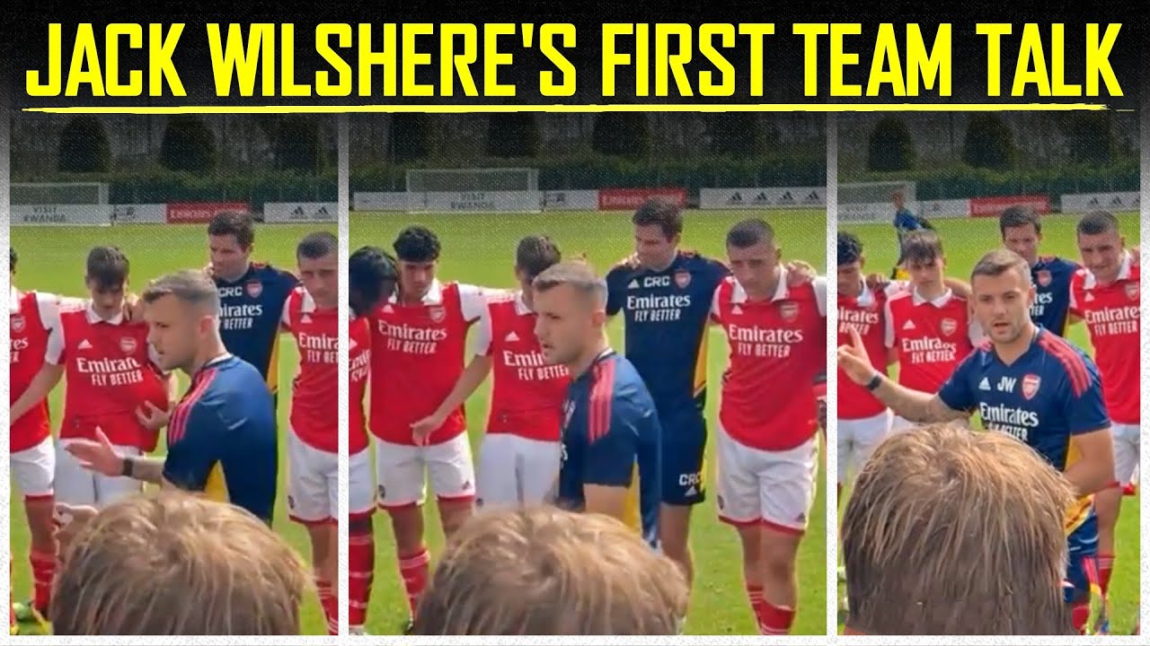 🚨 Jack Wilshere's FIRST TEAM TALK as a coach! (Post Match) 🗣️