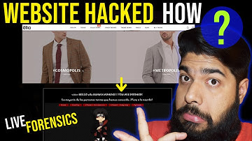 Incident Response Training, Live Forensics of Compromised Website