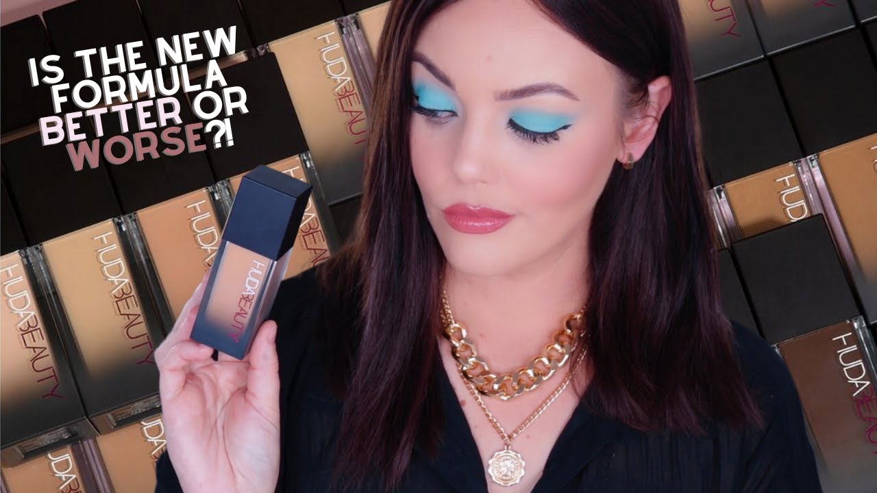 NEW! Huda Beauty Faux Filter Luminous Matte Foundation - Full Review & First Impressions 🤔