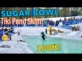 Snowboarding 100ft Pond Skim at Sugar Bowl, Closing Day 2022!