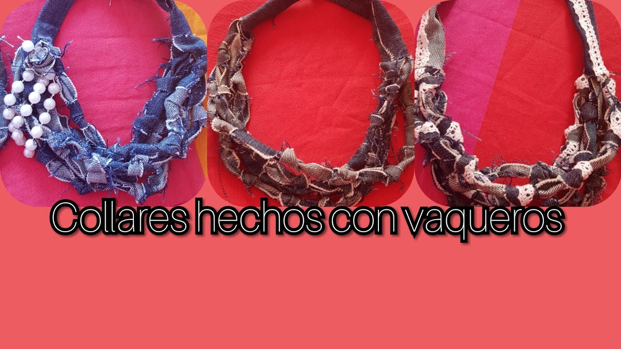 Collares de tejanos.