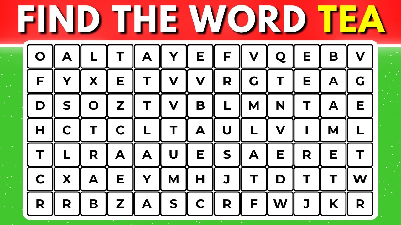 Test Your Skills! 🧩🕵️‍♂️ 20 Second Word Search Challenge | Word Search Quiz 🏆 🚀