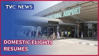 Scenes From Abuja Aiport As Domestic Flights Resumes