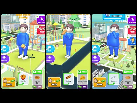 Food Eating Hero ASMR Game — Mobile Game | Gameplay Android & Apk