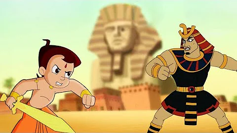 Chhota Bheem Vs Egypt King | Animated Action Videos | Cartoons for Kids in English thumbnail