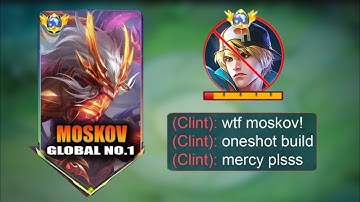 Moskov VS  Clint! Mobile legend Battle to Decide The Better Marksman! must watch