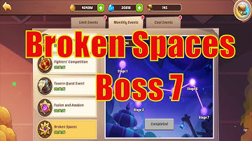Idle Heroes Official | Broken Spaces Boss 7 | Kim Cuong