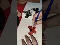 easy butterfly design tutorial 💫💝#shorts#art#yiutubeshort #butterfly #shajiyahasan
