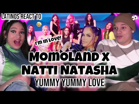 Latinos React To Momoland X Natti Natasha 'Yummy Yummy Love' MV
