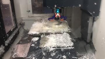 Optimum: Optimill F80. Flood coolant mod.