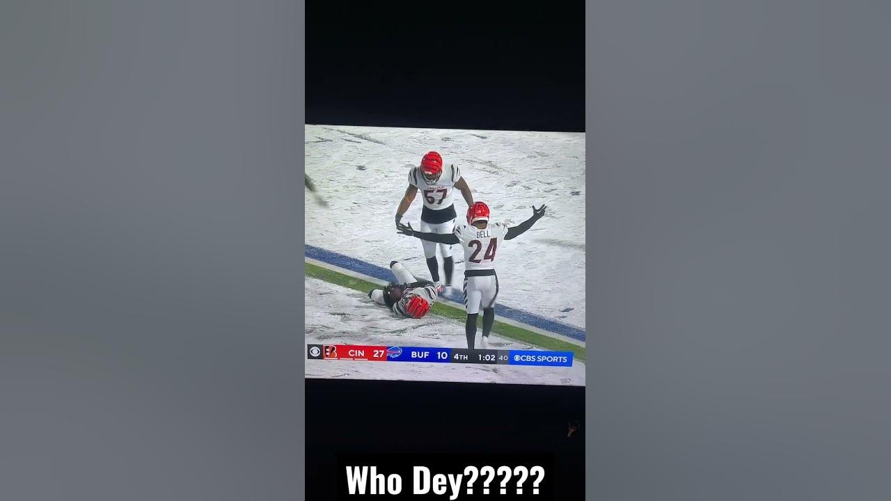 Who Dey????!!!! Bengals Dominate The Buffalo Bills #whodey #cincinnatibengals #nflplayoffs