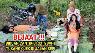 🔴 VIRAL !! BIDUAN CANTIK DI S3TVB-VHI TUKANG 0J3K DI JALAN SEPI,SAMPAI SEPERTI INI