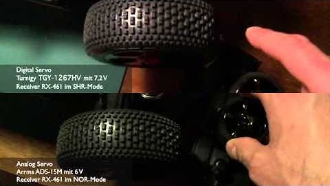 Analog vs Digital Servo