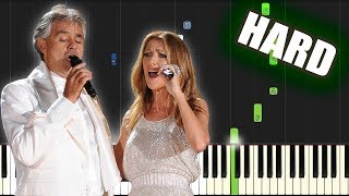 The Prayer - Andrea Bocelli, Céline Dion | HARD PIANO TUTORIAL + SHEET MUSIC by Betacustic chords