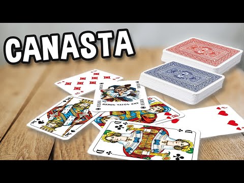 CANASTA - Spielregeln TV (Spielanleitung Deutsch) - Kartenspiel