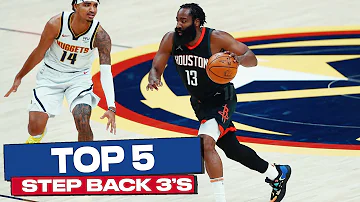 James Harden’s Top 5 Step Back 3-Pointers ♨