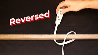 Extension Cord Trick Reversed: Tying an Extension Cord in a Tight Space by TheTautLine 1,506 views 4 months ago 1 minute, 16 seconds
