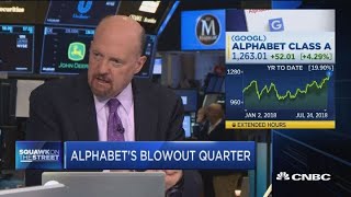 Cramer: Alphabet 'crushing it' this quarter
