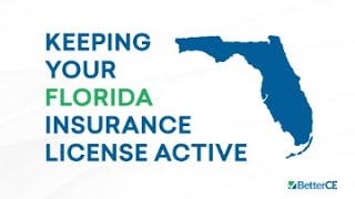 Keeping Your Florida Insurance License Active