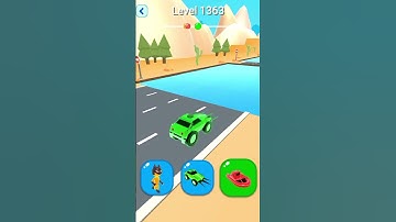 Shape-Shifting - ALL LEVELS Gameplay Walkthrough - NEW FUN GAME Funny Race #ShapeShifting #Shorts