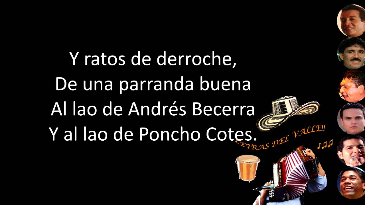 Mi Hermano y Yo - Los Hermanos Zuleta (Letra) akkoorden