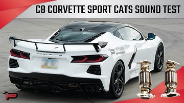 Paragon Performance C8 Corvette Sport Cats Sound Test with OEM Exhaust