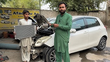 Toyota vitz ac compressor replacement vitz 2010 AC tripping problem solution compressor change best