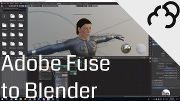 Adobe Fuse to Blender 2.8 - Rigged and Materials Tutorial