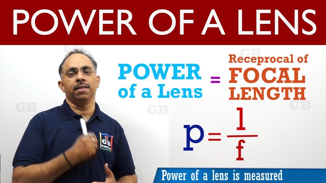 Power of a lens : Light : reflection and refraction : 10th Physics : CBSE Syllabus : NCERT X Science