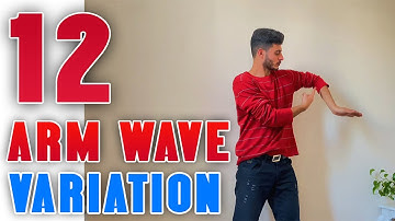 12 ARM WAVE VARIATION - Popping tutorial - Alireza sonic