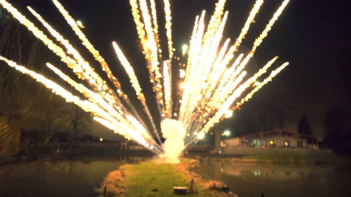 ON A ENCORE TOUT FAIT PÉTER... [Feu d'artifice 2019]