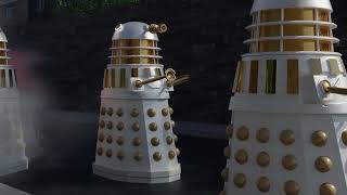 Imperial Daleks vs Renegade Daleks - Remembrance of the Daleks Animation