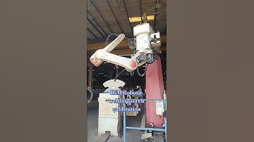 IGM #Robotic welding torch #calibration #Pole Plant Factory