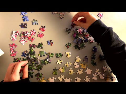 ASMR Puzzling & Chatting about this channel and life