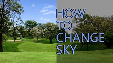 How to change Sky in Photoshop Tutorial in Hindi/Urdu