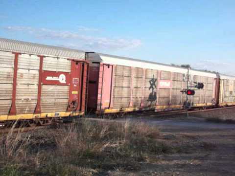 Justin, Texas - BNSF 4150 - 10/28/2011