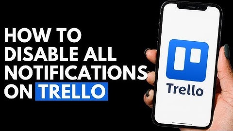 How To Disable All Notifications on Trello in Android Phone | Trello Tutorial