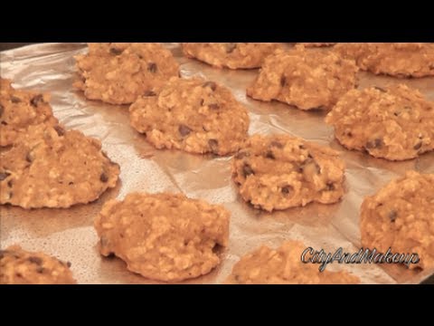 Cook With Me: DELICIOUS Oatmeal Pumpkin Chocolate Chip Cookies