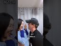 키 작은 남자친구 vs 키 큰 남자친구 🤔 #shorts