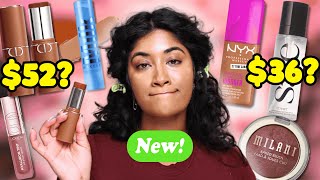 Full Face of NEW OVERHYPED Viral Makeup (No Filter, No BS Review) screenshot 4