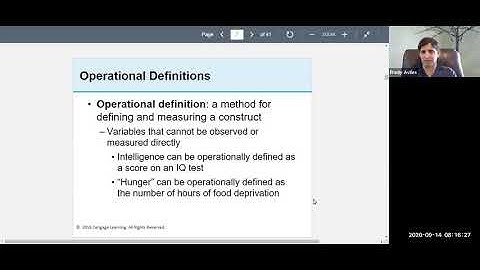 Research Methods Chapter 5 (Measurement) Lecture Part 1