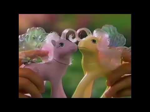 1986 My Little Pony Flutter Ponies Commercial | Hasbro